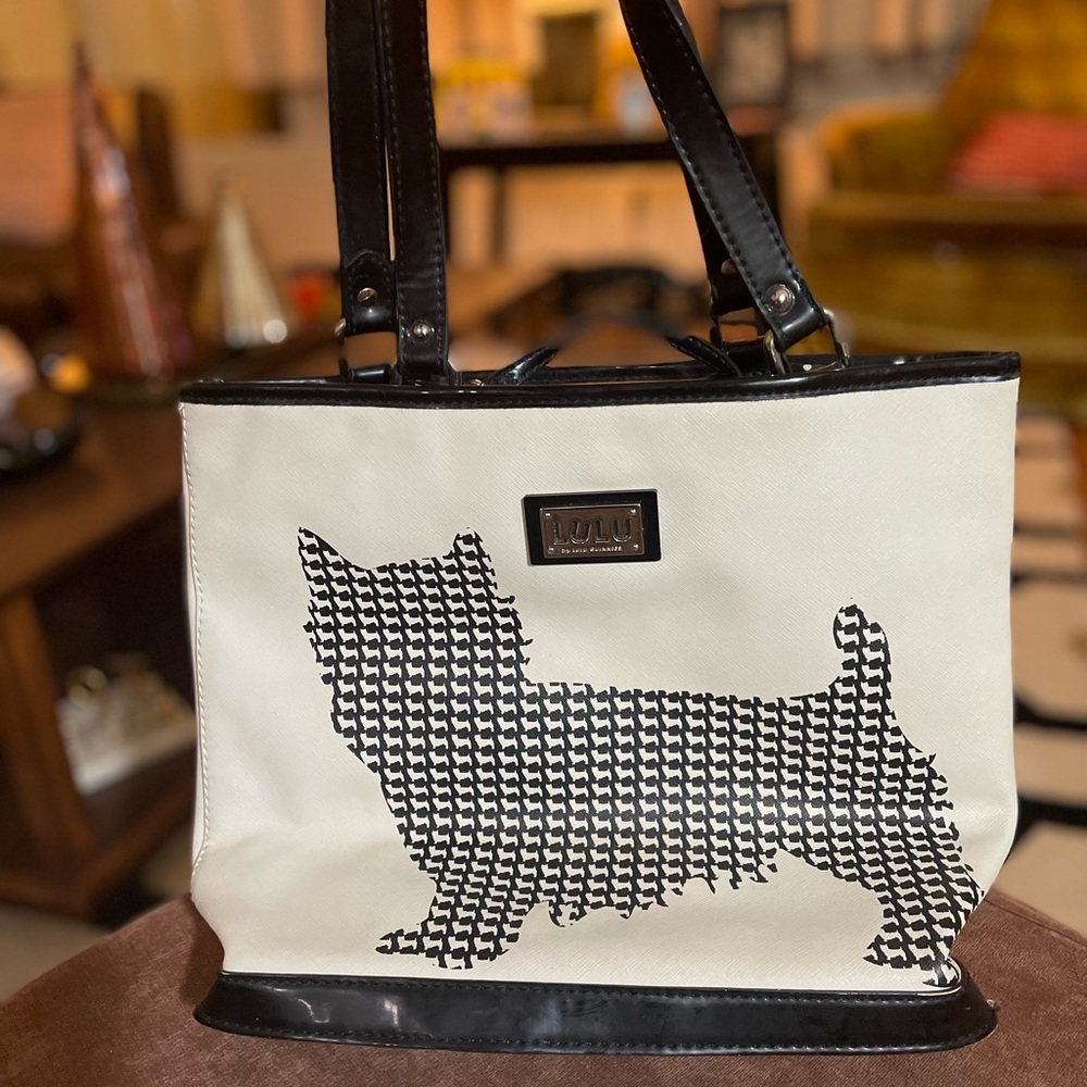 Lulu Guinness Scotty Dog Tote